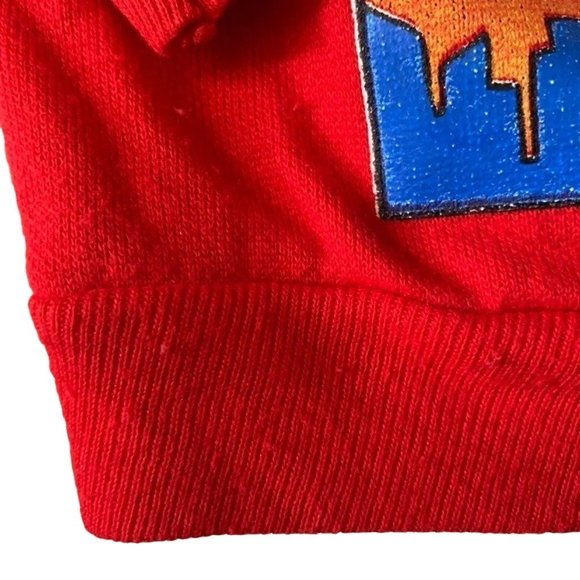 Vintage Rare Marvel Spiderman Youth Crewneck Sweatshirt USA - Picture 5 of 8